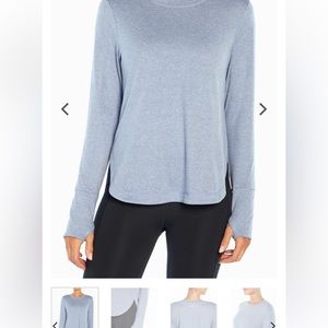Aroma Hailey long sleeve‎ top in taupe. NWT. Retail 50